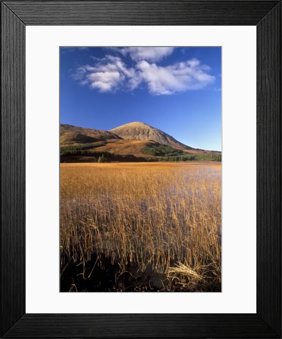 Framed Print : Loch Cill Chriosd and Beinn na Caillich Framed Print : Loch Cill Chriosd and Beinn na Caillich