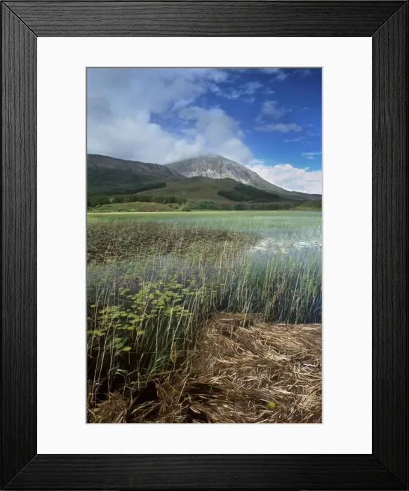 Framed Print : Loch Cill Chriosd and Beinn na Caillich Framed Print : Loch Cill Chriosd and Beinn na Caillich