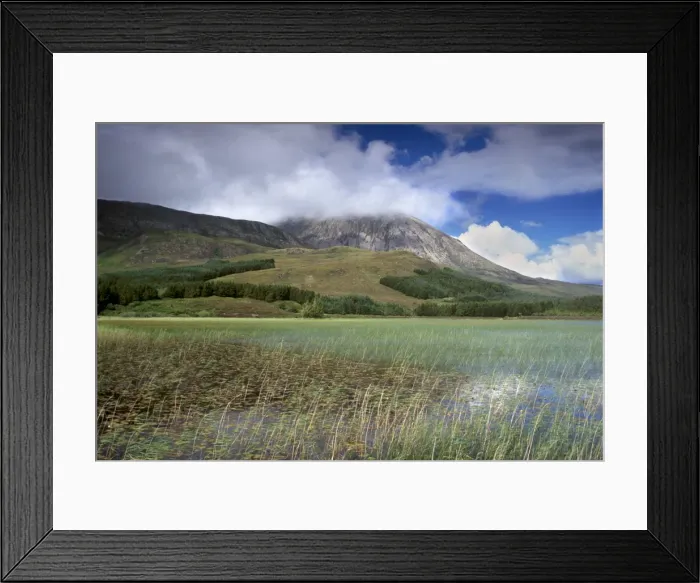 Framed Print : Loch Cill Chriosd and Beinn na Caillich Framed Print : Loch Cill Chriosd and Beinn na Caillich
