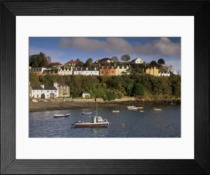 Framed Print : Multicoloured houses Framed Print : Multicoloured houses