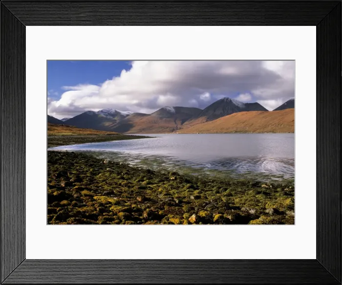 Framed Print : Loch Hainort and Red Cuillins (Red Hills) Framed Print : Loch Hainort and Red Cuillins (Red Hills)