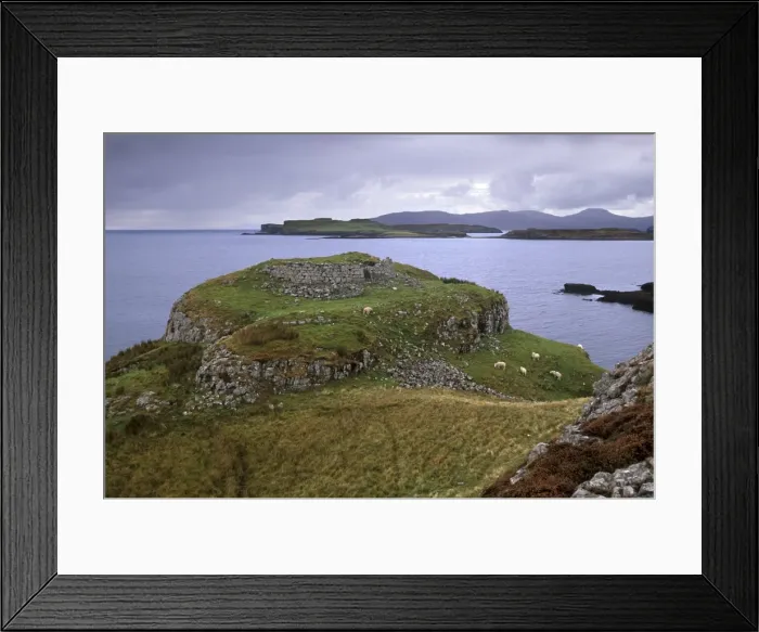 Framed Print : Ruins of Dun Ardrek Framed Print : Ruins of Dun Ardrek