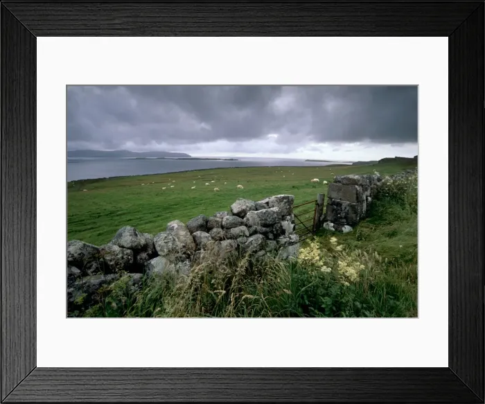 Framed Print : Loch Bay and islands Framed Print : Loch Bay and islands