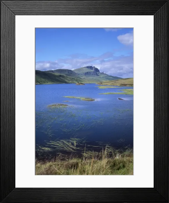 Framed Print : Loch Fada and the Storr Framed Print : Loch Fada and the Storr