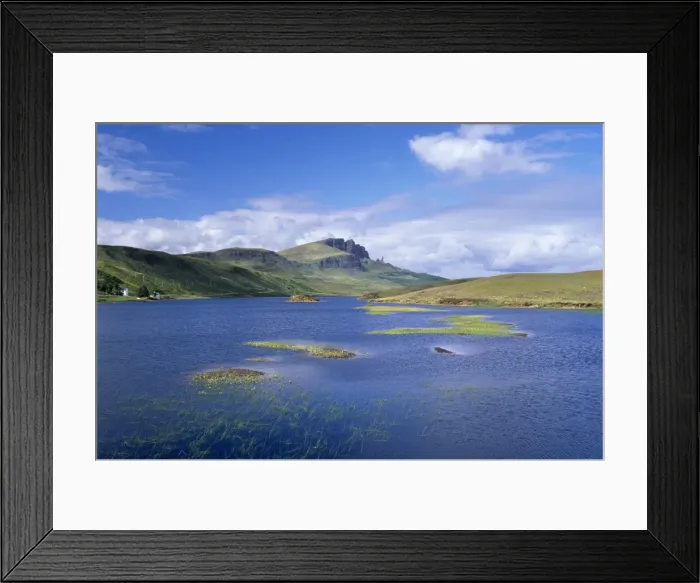 Framed Print : Loch Fada and the Storr Framed Print : Loch Fada and the Storr