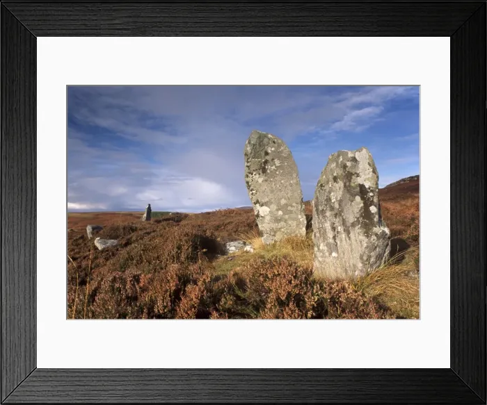 Framed Print : Pobull Fhinn stone circle Framed Print : Pobull Fhinn stone circle