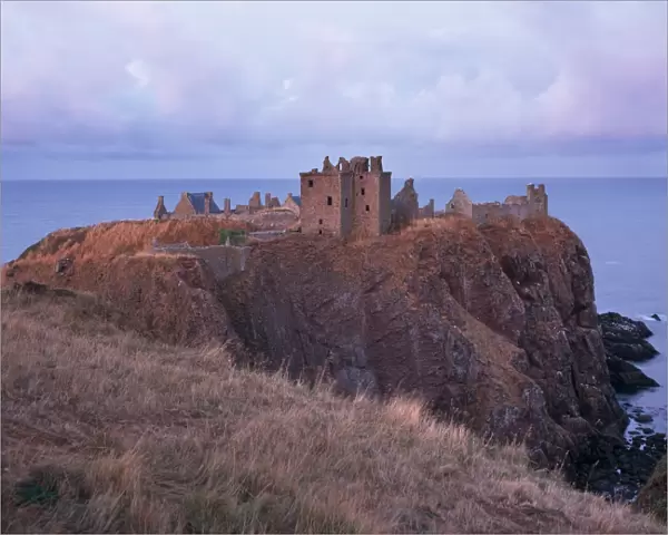 Dunnottar Castle dating from the 14th century