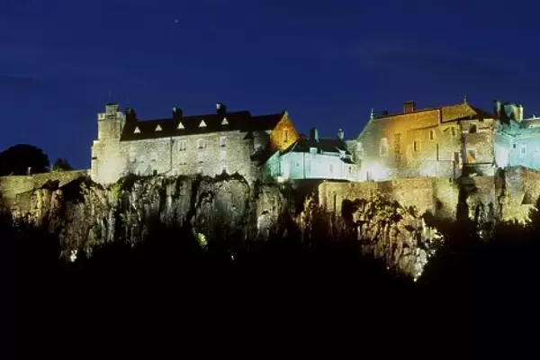Stirling Castle at night