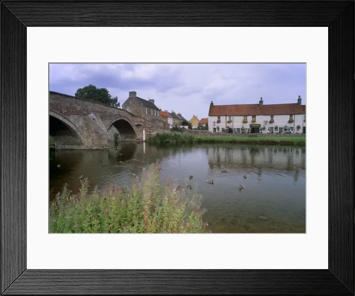 Framed Print : Old bridge over River Tyne Framed Print : Old bridge over River Tyne