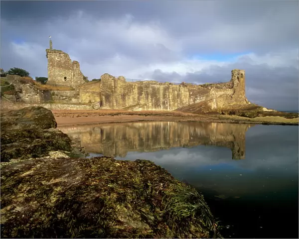 St. Andrews castle dating from between the 14th and 17th centuries