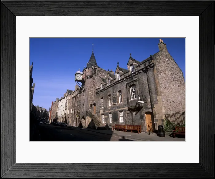 Framed Print : Canongate Tolbooth on the Royal Mile Framed Print : Canongate Tolbooth on the Royal Mile