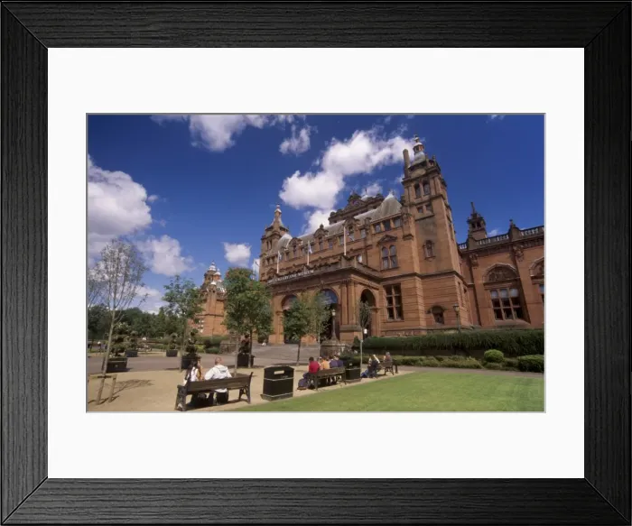 Framed Print : Kelvingrove Art Gallery and Museum dating from the 19th century Framed Print : Kelvingrove Art Gallery and Museum dating from the 19th century