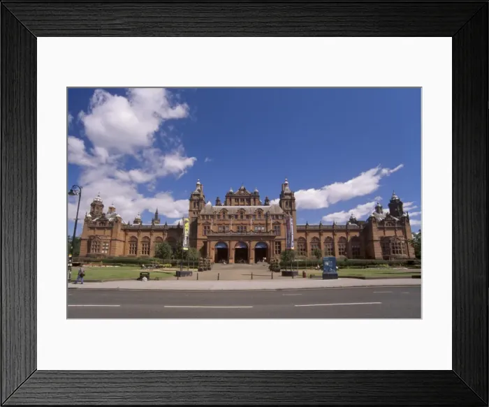 Framed Print : Kelvingrove Art Gallery and Museum dating from the 19th century Framed Print : Kelvingrove Art Gallery and Museum dating from the 19th century
