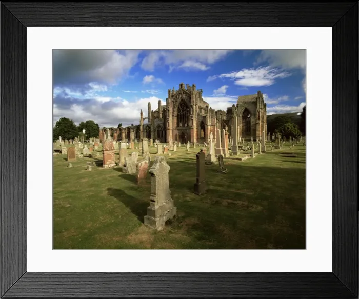 Framed Print : Melrose Abbey Framed Print : Melrose Abbey