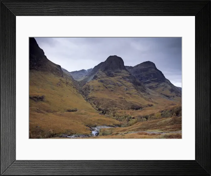 Framed Print : Glencoe Pass Framed Print : Glencoe Pass