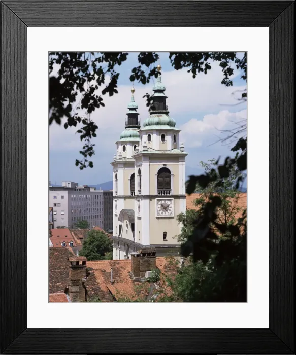 Framed Print : Cathedral, Ljubljana Framed Print : Cathedral, Ljubljana