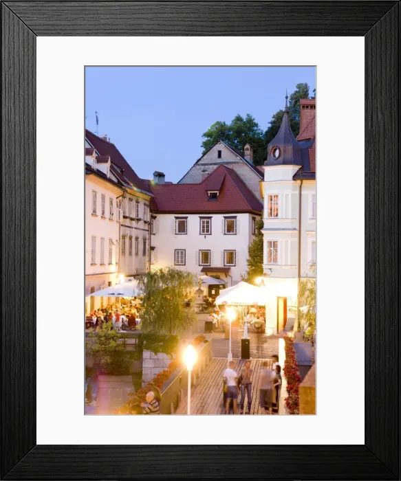 Framed Print : Evening dining Framed Print : Evening dining
