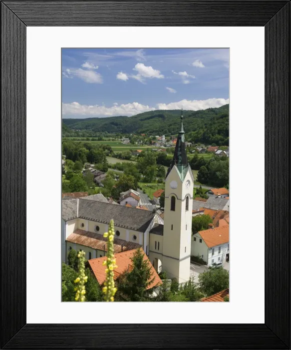 Framed Print : Sevnica, Slovenia Framed Print : Sevnica, Slovenia