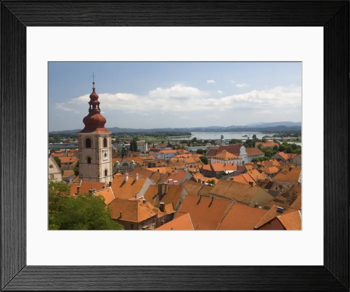 Framed Print : Ptuj, Slovenia Framed Print : Ptuj, Slovenia