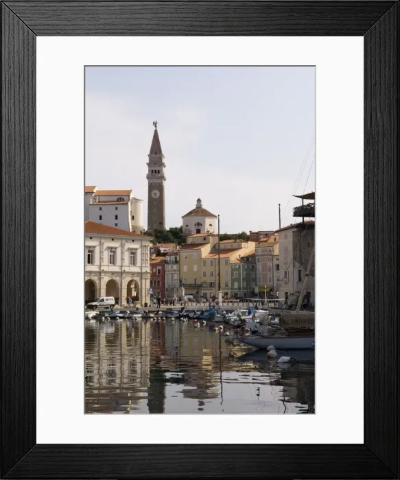 Framed Print : Piran, Slovenia