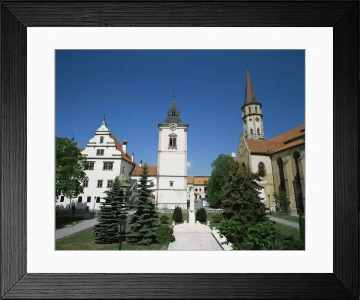 Framed Print : St. James church and Town Hall Framed Print : St. James church and Town Hall