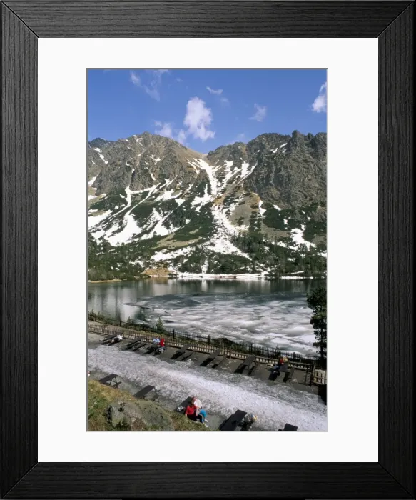 Framed Print : Popradske Pleso Framed Print : Popradske Pleso