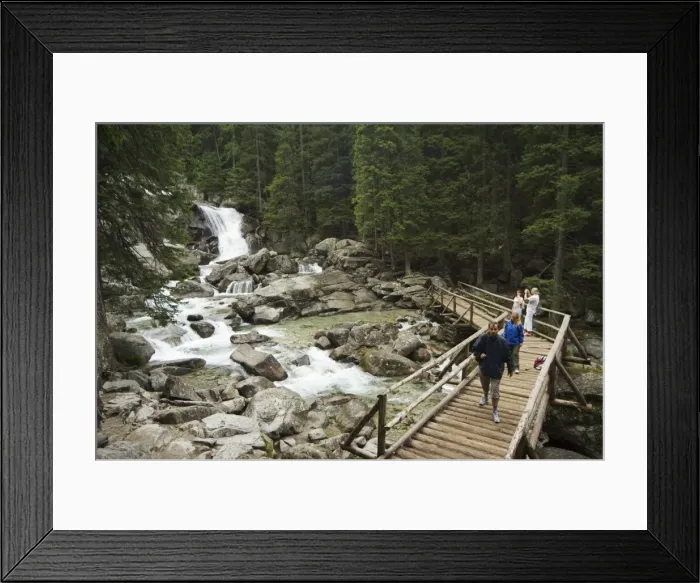 Framed Print : Obrovsky waterfall Framed Print : Obrovsky waterfall