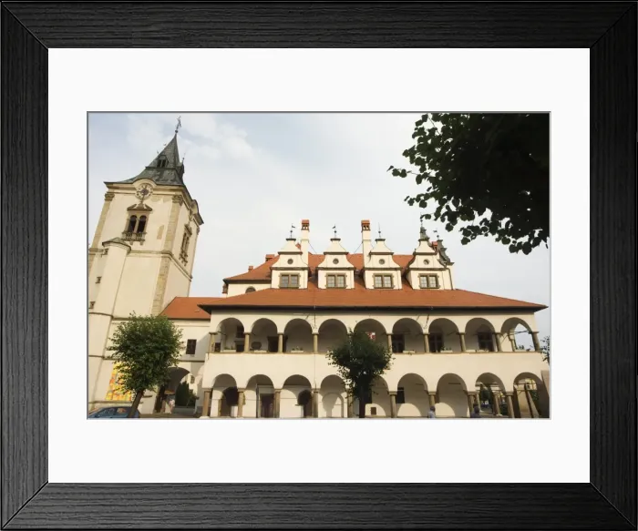 Framed Print : Gothic style town hall housing the Spis (Spisske) Museum Framed Print : Gothic style town hall housing the Spis (Spisske) Museum