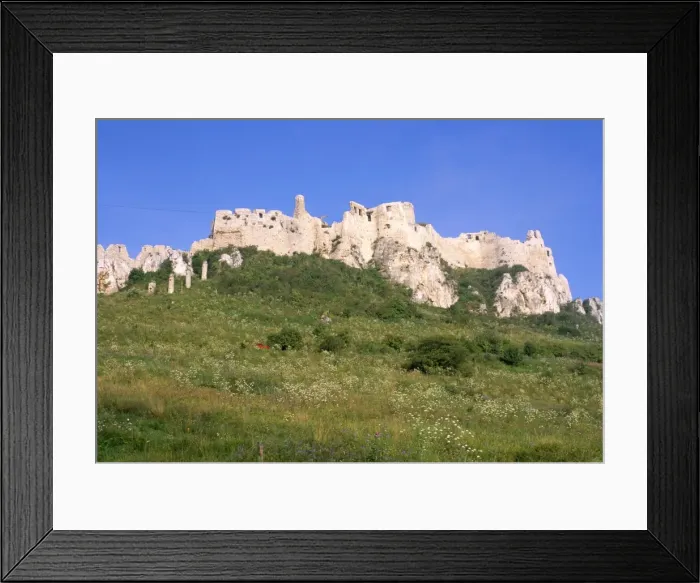 Framed Print : Largest ruined castle in Slovakia Framed Print : Largest ruined castle in Slovakia
