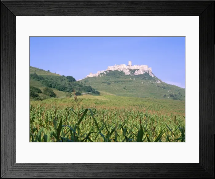 Framed Print : Largest ruined castle in Slovakia Framed Print : Largest ruined castle in Slovakia