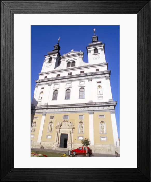 Framed Print : Baroque University Church of St Framed Print : Baroque University Church of St