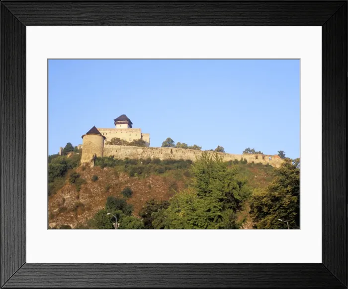 Framed Print : Gothic 15th century castle Framed Print : Gothic 15th century castle
