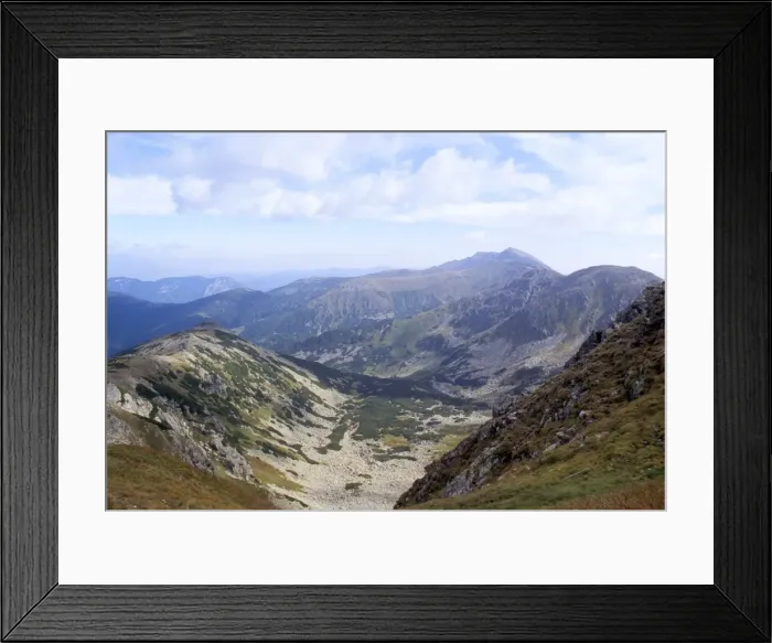 Framed Print : Siroka Valley dominated by Dumbier peak Framed Print : Siroka Valley dominated by Dumbier peak