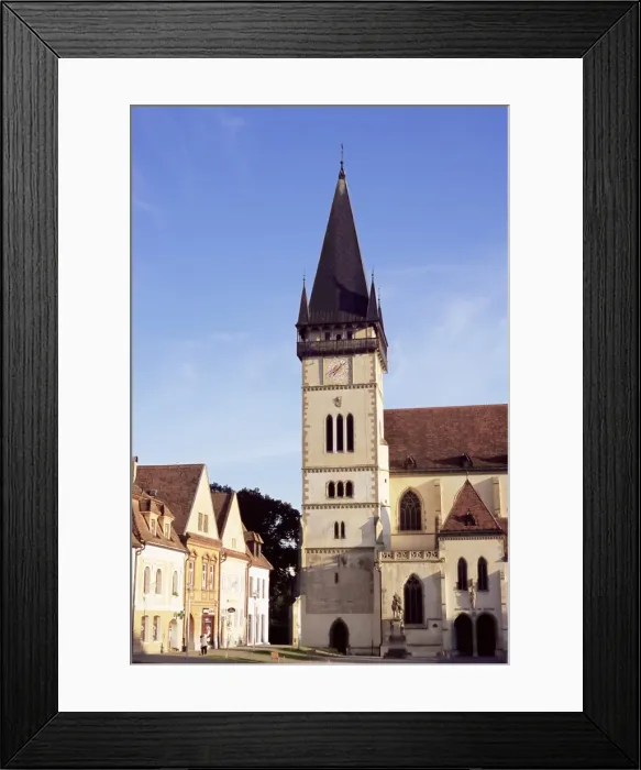 Framed Print : Gothic Christian church of St Framed Print : Gothic Christian church of St