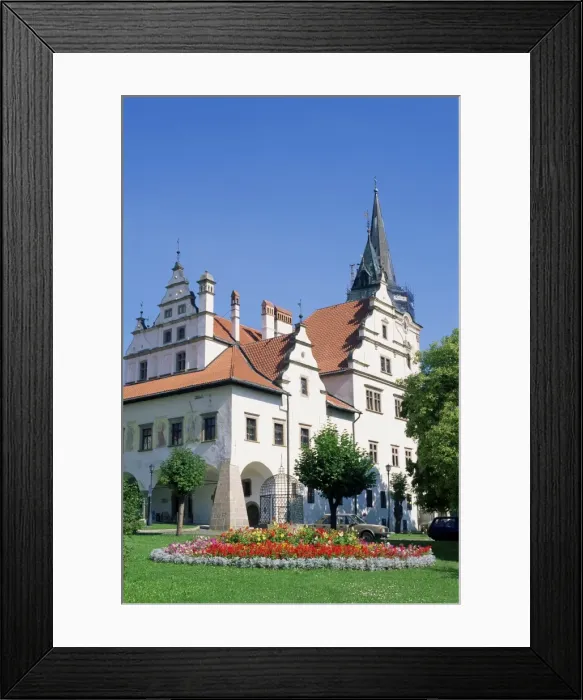 Framed Print : Renaissance Gothic town hall dating from 1551 Framed Print : Renaissance Gothic town hall dating from 1551
