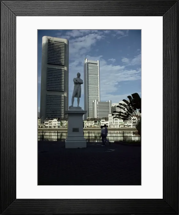 Framed Print : Raffles at Empress Place Framed Print : Raffles at Empress Place