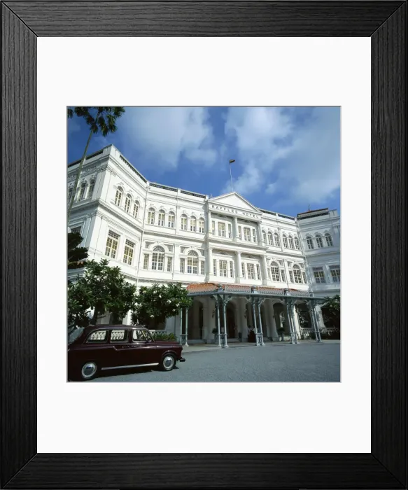 Framed Print : Raffles Hotel Framed Print : Raffles Hotel