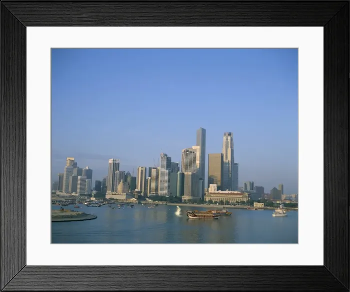 Framed Print : City skyline Framed Print : City skyline