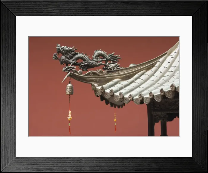 Framed Print : Temple detail Framed Print : Temple detail