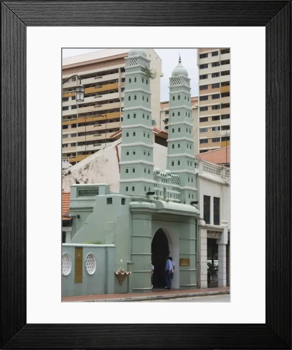 Framed Print : Jamae Mosque in Chinatown Framed Print : Jamae Mosque in Chinatown