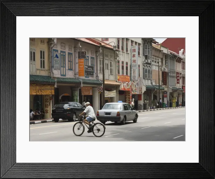 Framed Print : Chinatown, Singapore Framed Print : Chinatown, Singapore