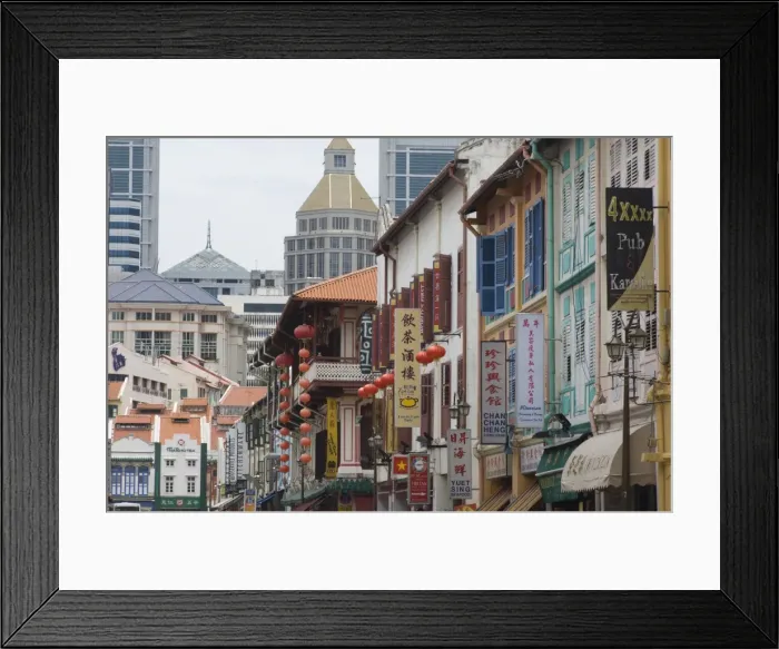 Framed Print : Sago Street Framed Print : Sago Street