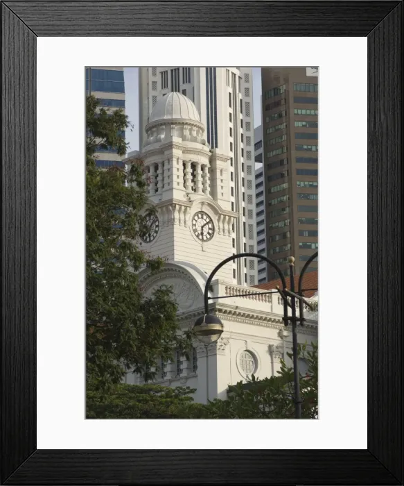 Framed Print : Old Parliament House in the Colonial District with Framed Print : Old Parliament House in the Colonial District with
