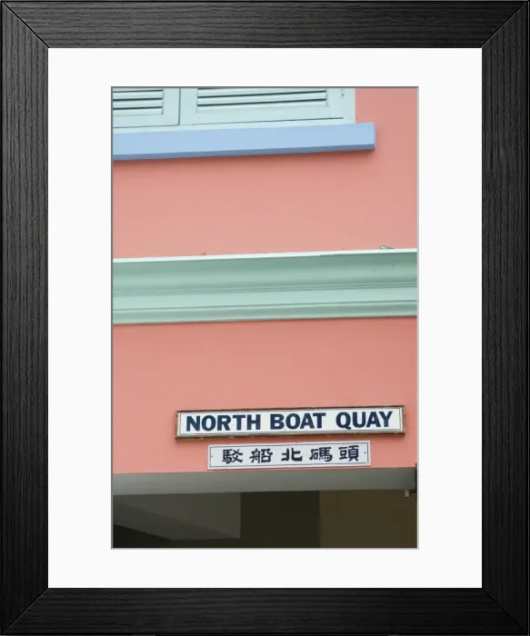 Framed Print : North Boat Quay Framed Print : North Boat Quay