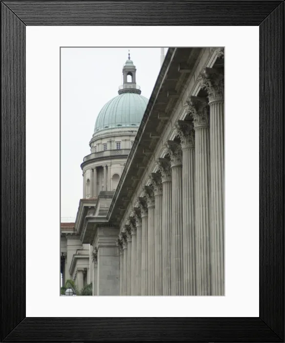 Framed Print : City Hall, Singapore Framed Print : City Hall, Singapore