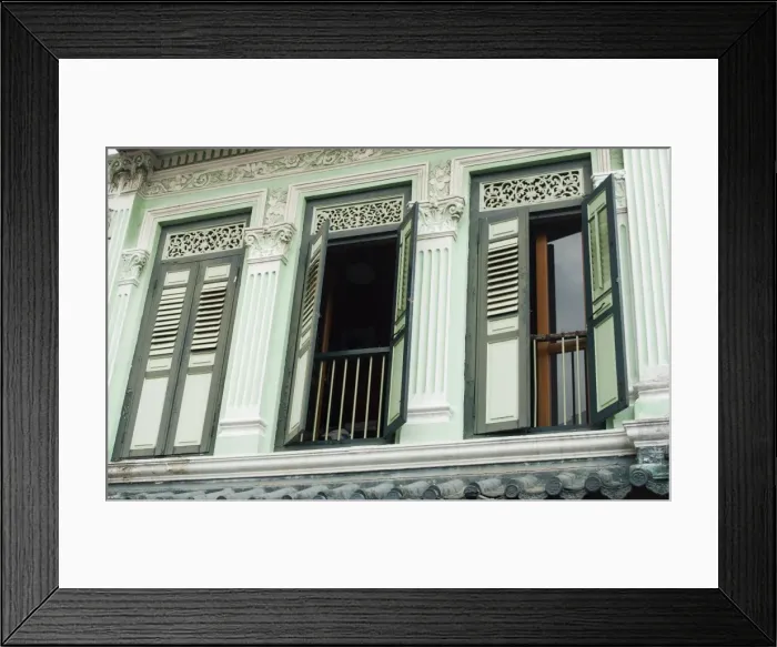 Framed Print : Old green house Framed Print : Old green house