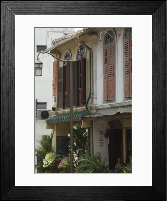 Framed Print : Chinatown, Singapore Framed Print : Chinatown, Singapore