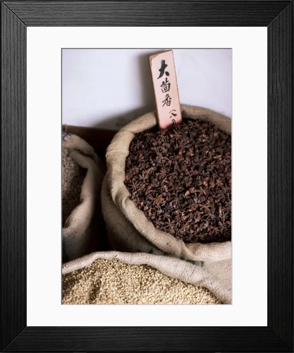 Framed Print : Spices, Singapore Framed Print : Spices, Singapore