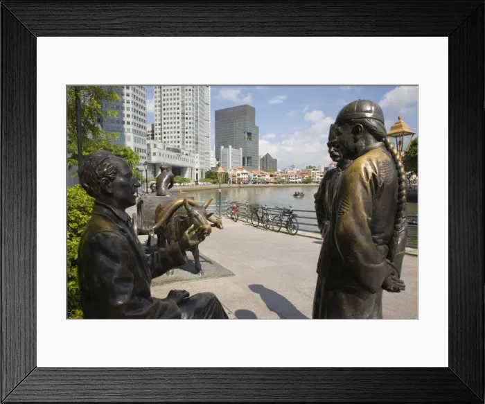 Framed Print : River Merchants Framed Print : River Merchants
