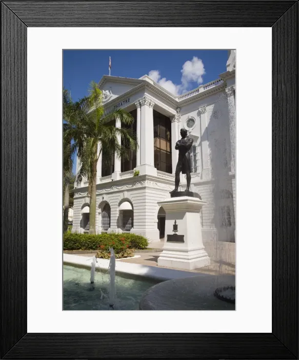 Framed Print : Victoria Theatre built in 1862 Framed Print : Victoria Theatre built in 1862